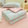 Printed Thin Duvet Skin-friendly Comforter 100x150cm for Kids Quilt Soft Bedspread Summer Blanket edredones (No Pillowcase)