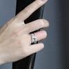 Explosionen Ring kreative Persönlichkeit Damen Zirkon Ring Schmuck einfache Schmuckstücke