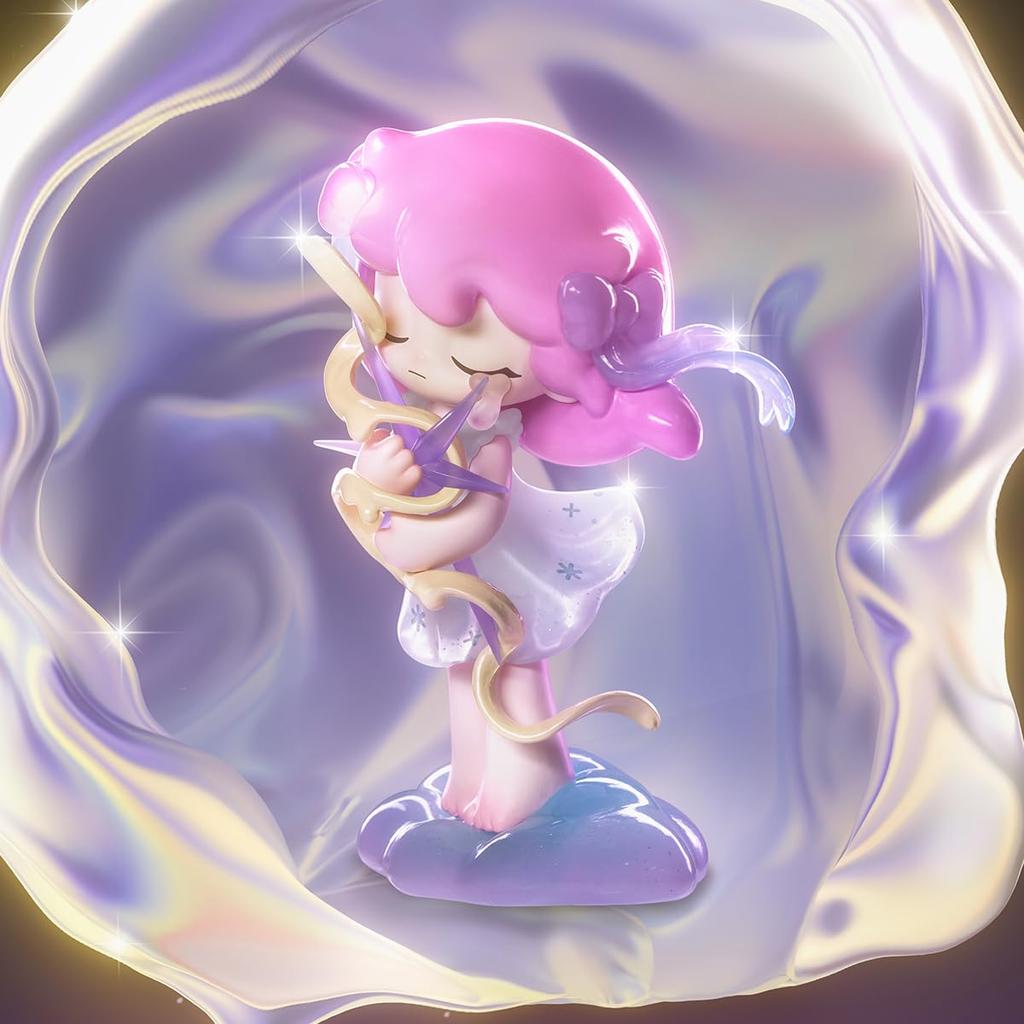 POP MART AZURA A Dream About Stars Series [Assorted Box of 12] Pop Mart Gachapon Blind Box Figures, Plastic Models, Premium Soft Vinyl Toys, Original