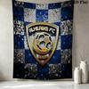 Al Hilal Sfc Wall Tapestry Aesthetic Wall Hanging Printed Fabric Blanket Decorative Tapestries For Bedroom Living Room Home Decor