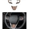 For Toyota Avalon - Wood Grain ABS Inner Steering Wheel Sheet Cover Trim