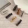 2 Styles Accessories Apparel Sewing Lock Toggle DIY Metal Clamp Double Hole Stoppers Stopper Cord