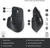 Logitech Master Series MX Master 3S Wireless Bluetooth Mouse Ergonomic Office Silent Mouse with Wireless Receiver