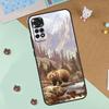 Cartoon Grizzly Bear Case For Xiaomi Redmi Note 14 13 12 9 10 11 Pro 10S 11S 12S Cover For Redmi 13C 10C 12C 14C