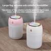 Print Cow Waterdrop Usb Humidifier With Water Protection Colorful Lights Home