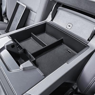 Sixthsmoy For GMC Hummer EV 2025-2025 Center Console Organizer Behind Screen Dashboard Tray Storage Armrest Box Car Accessories