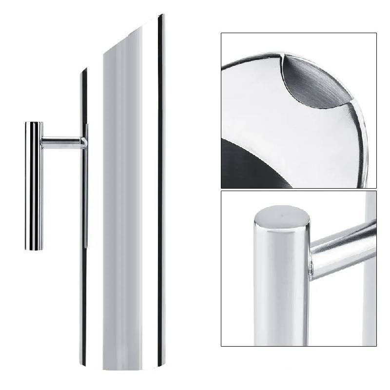 Stainless Steel Water Dispenser With Gold Rim For Juice And Tea Serving