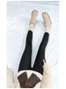 800g Fleece-Lined Thick Shark Winter Yoga Pants for Tall Women, Extended Length, Extra Thick Base Layer