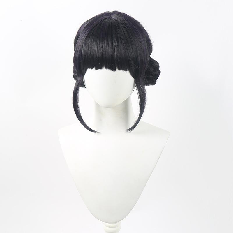 

K-Pop Ведьма Охотница Группа Зои Косплей Парик Черный Термостойкий Синтетический Косплей Парик для Мужчин 8inches