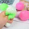 Stress Ball Bouncy Multi-functional Luminous LED Flashing Spiky Balls for Home