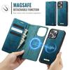 For iPhone 12 Pro Max 6.7 Inch Case CASEME C49 Compatible with MagSafe RFID Blocking Detachable Wallet Leather Phone Cover