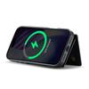 DG.MING M6 Series For iPhone 17 Pro Max Case Magnetic Wallet PU + PC + TPU Phone Cover