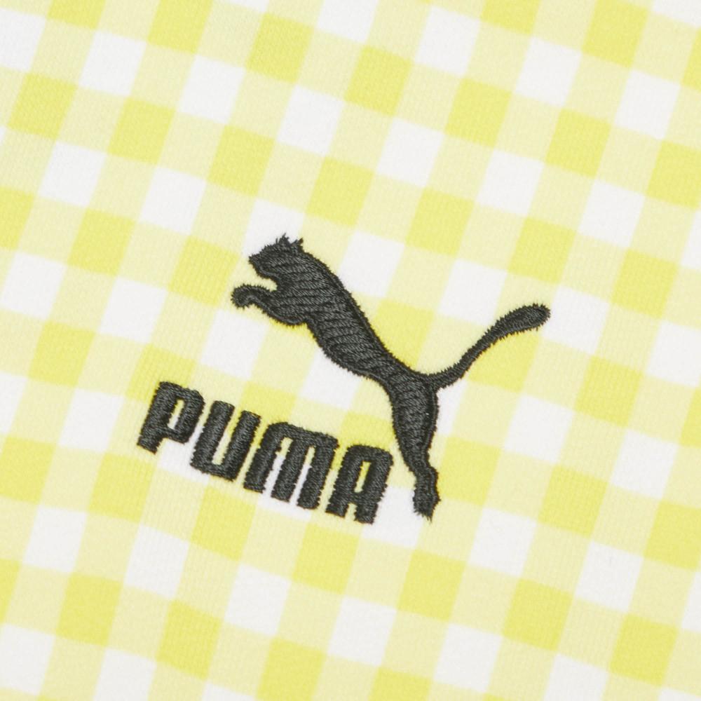 Puma Casual Sports Round Neck Knitted Sweatshirt Women tops Yellow 531313-40