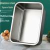 Commercial Stainless Steel Rectangular Serving Tray