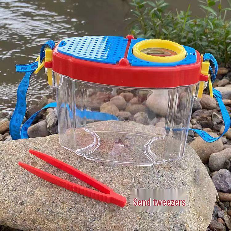 Kids' Outdoor Exploration Kit: Tadpole & Insect Catcher, Pet & Plant Breeding Box, Thickened Observation Case