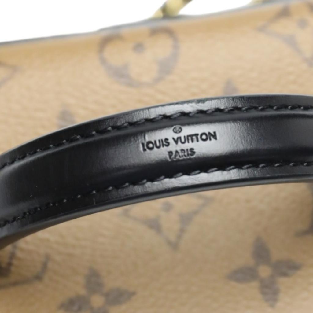 LOUIS VUITTON Monogram Vanity NV PM Shoulder Bag Monogram canvas Brown M45165 Used