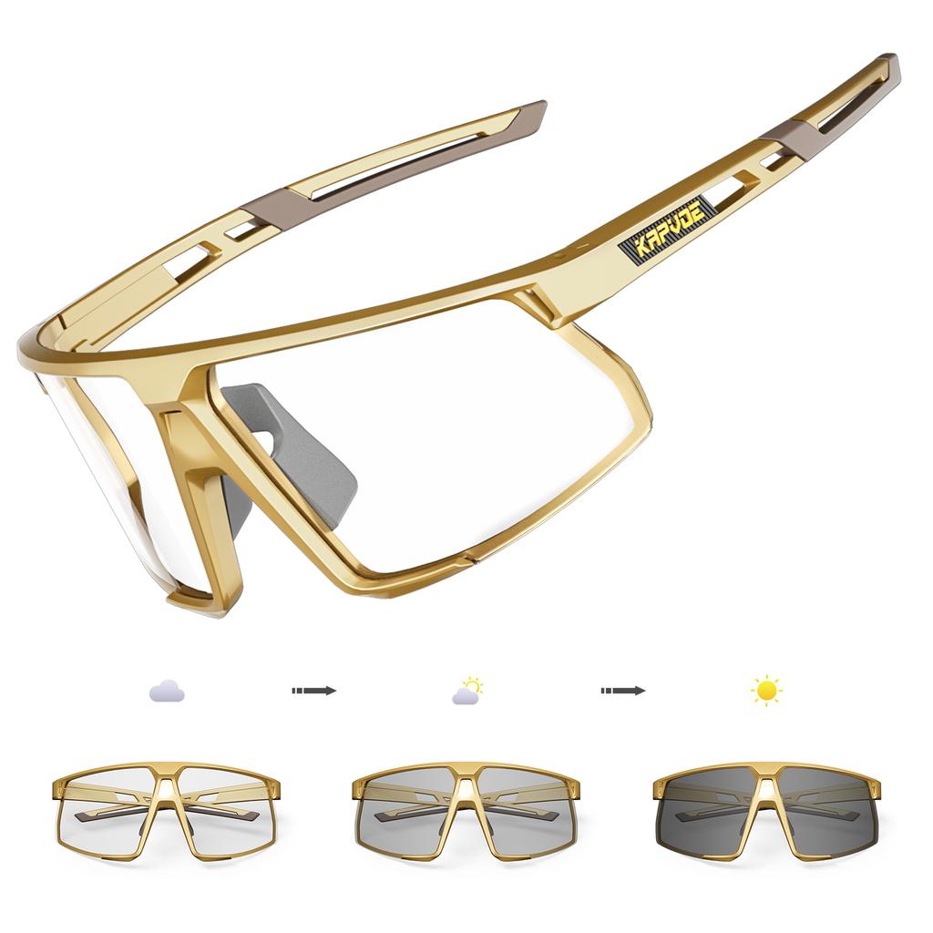 Kapvoe Cycling Polarized Sunglasses for Men Women Luxury Glasses Driving Cycling Golf Bike Glasses Fashion Shades Hiking Eyewear