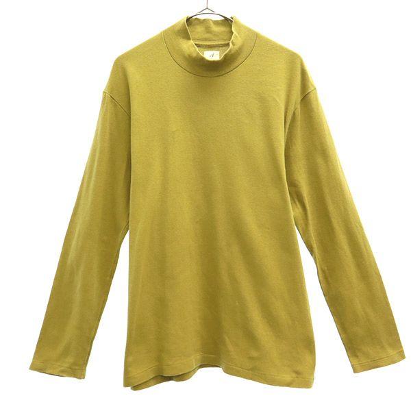 

ANATOMICA PARIS сделано в Японии Футболка с длинным рукавом и воротником-стойкой M хаки Ронгслив Мужская Б/у