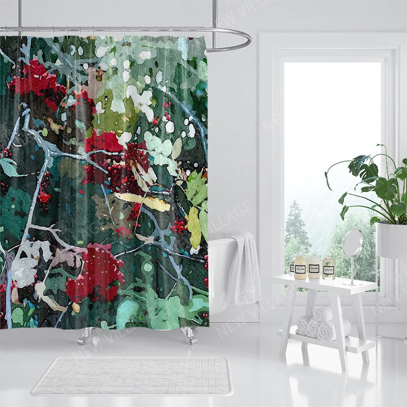 Waterproof Fabric Shower Curtains Bathroom Curtain Accessories Bath Curtain for Shower 180x200cm 240*200 Anime Boho Decoration