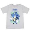 Mad Engine SEGA Sonic The Hedgehog Boy's Graphic Print Gray T-Shirt NWT
