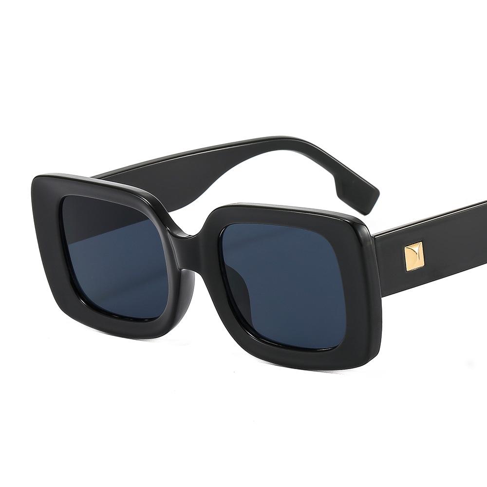 3666 Glasses Name Brand Designer Mens Glasses Designer Latest Sunglasses 2024 Black Wholesale Uv400 Square Sunglasses
