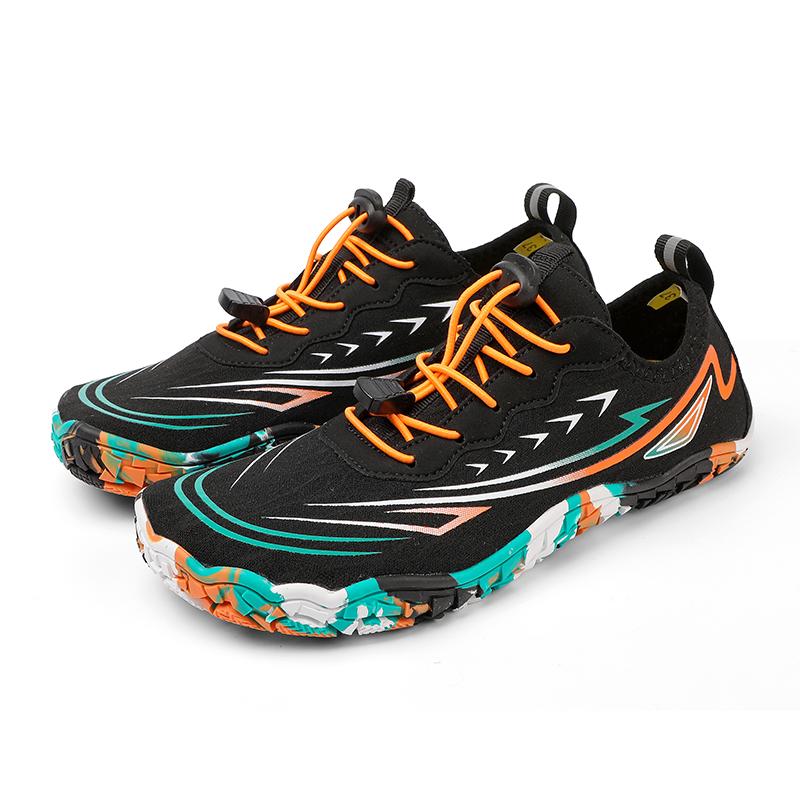 Barfuß Strandwatschuhe Unisex Rutschfest Schnelltrocknend Aqua-Sneaker Atmungsaktiv Wassersport-Schuhe zum Schnorcheln Surfen Rafting