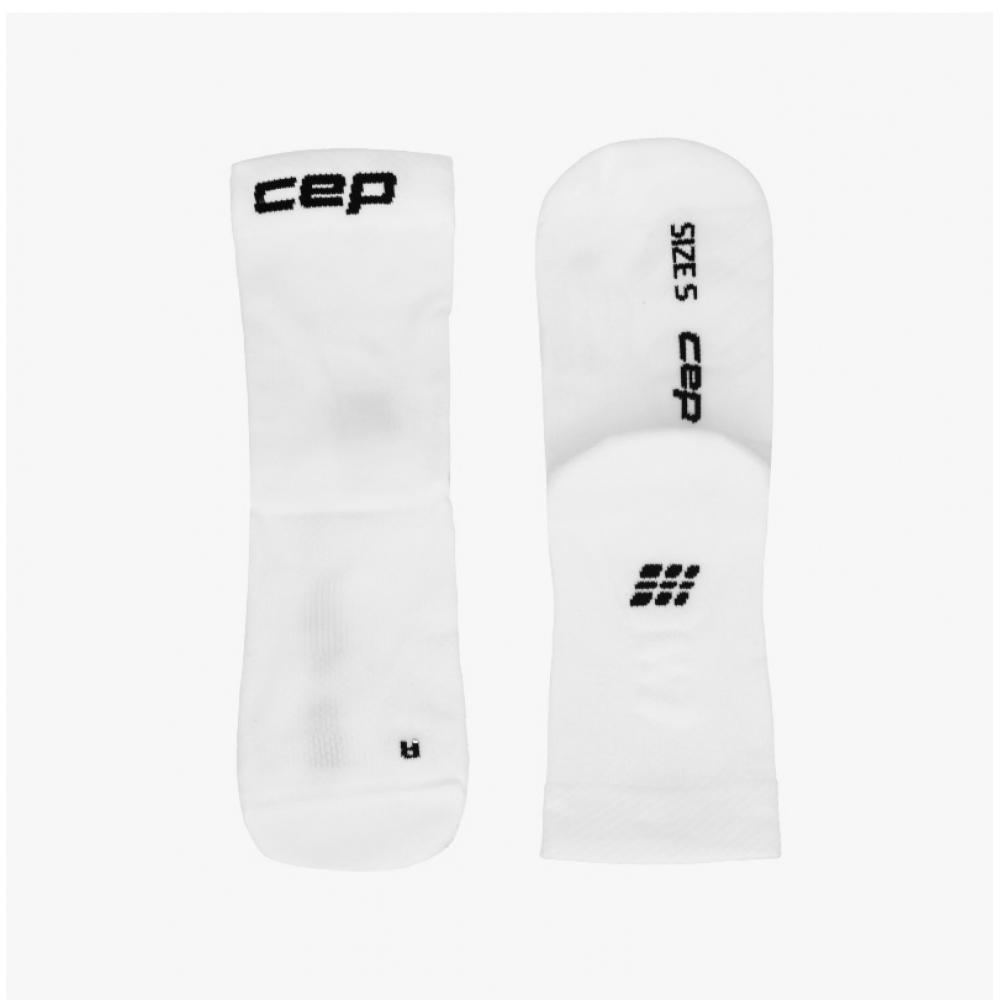 Cep Mid Cut Socks 5.0 White Core Run