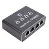 1 to 4 Gigabit Ethernet Splitter 1000Mbps High Speed Network Splitter for Computer Router Display
