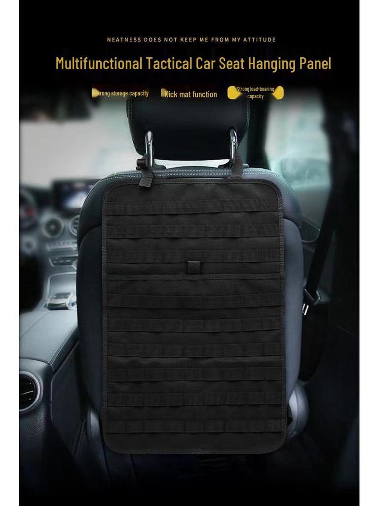 Molle Tactical Car Seat Organizer - Multifunctional Off-Road Storage Bag