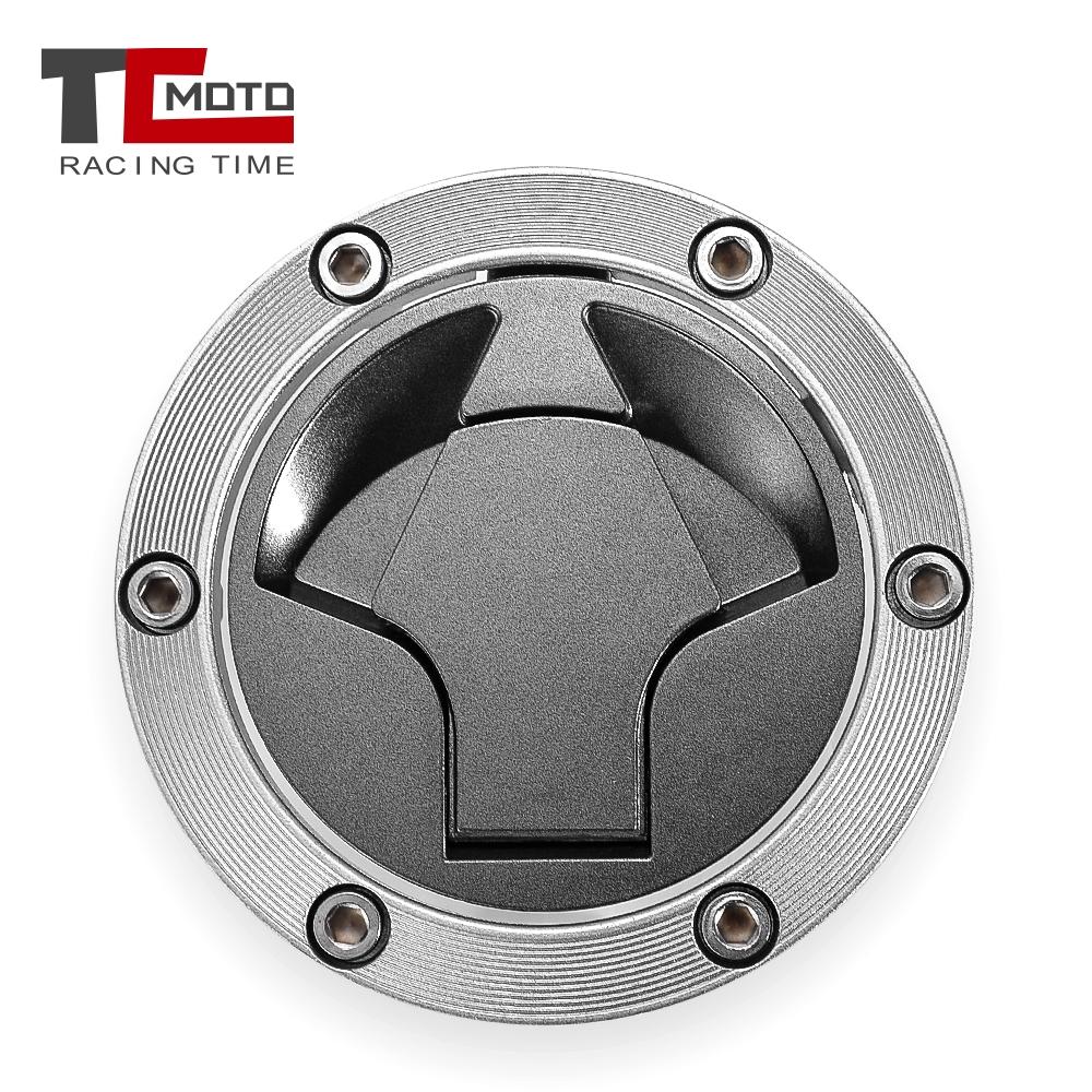 TCMOTO Für Kawasaki Z250SL EX250 Ninja 250 EX300 Ninja 300 ER250 ER300 Z250 Z300 Motorrad Kraftstoff Tankdeckel Abdeckung mit