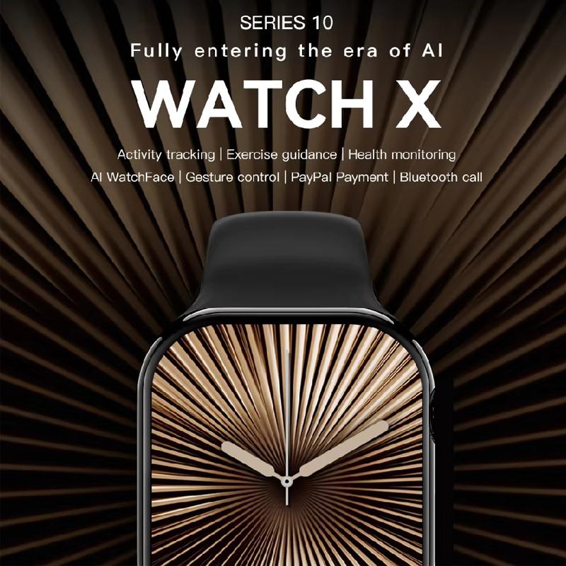 IWO Series 10 Smart Watch Wireless Charging Heart Rate Men Women Fitness Tracker Sport Smartwatch For IOS Android