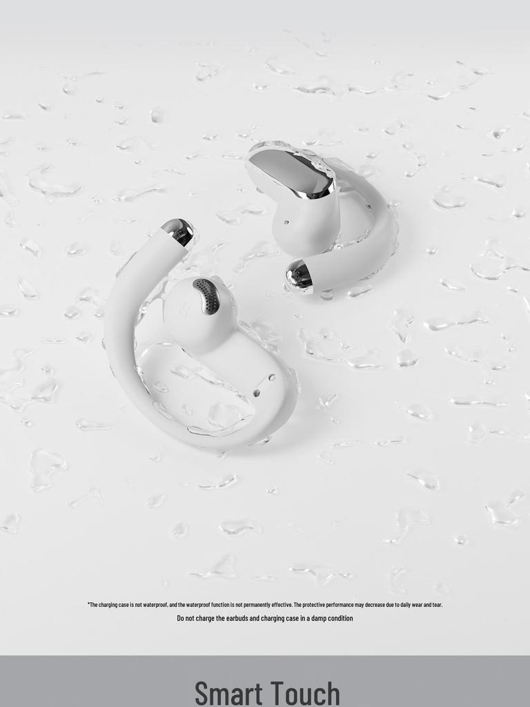 Wopin Noise-Reducing Open-Ear Bluetooth Headphones for Cycling & Sports