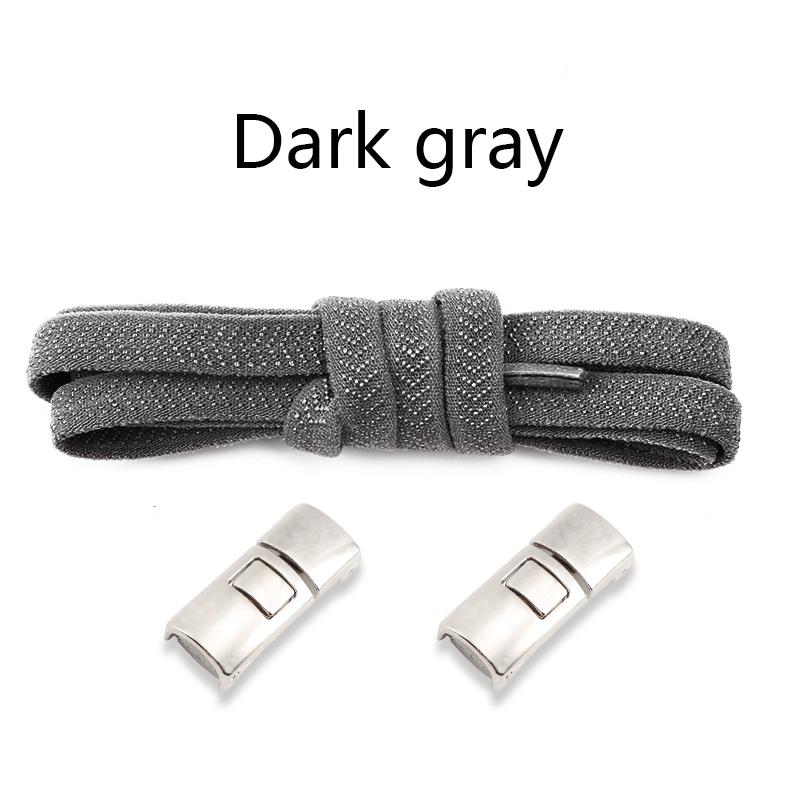 Hebilla Cruzada Cordones Elásticos Zapatillas Cordones sin Nudos Grosor 8MM Planos Cordones sin Atar Niños Adulto Running Cordón de Goma