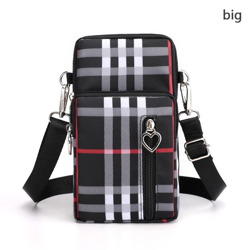 Mini Canvas Umhängetaschen für Frauen Männer Kleine Handtaschen Schulter Messenger Bag Koreanische Mädchen Junge Studenten Reißverschluss Handytasche Geldbörsen