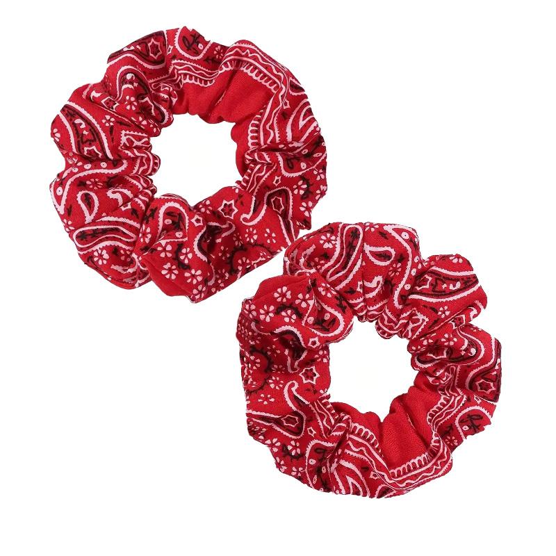 2pcs/6pcs Soft Diam 11cm Hair Scrunchies Cotton Elastic Hair Band Women Girls Ponytail Holder  Hair Accessories for Women