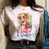 Candy Candy Top Dámské letní tričko Dívka Grafický Designér Anime Oblečení