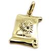Altesse [L5318] - Gold Plated 'Lion' Pendant