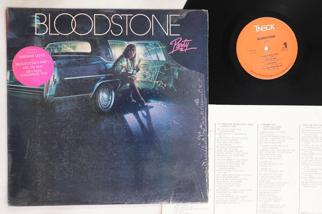 LP Record BLOODSTONE - Party FZ39146 T-NECK 1984 US Soul/Funk Used