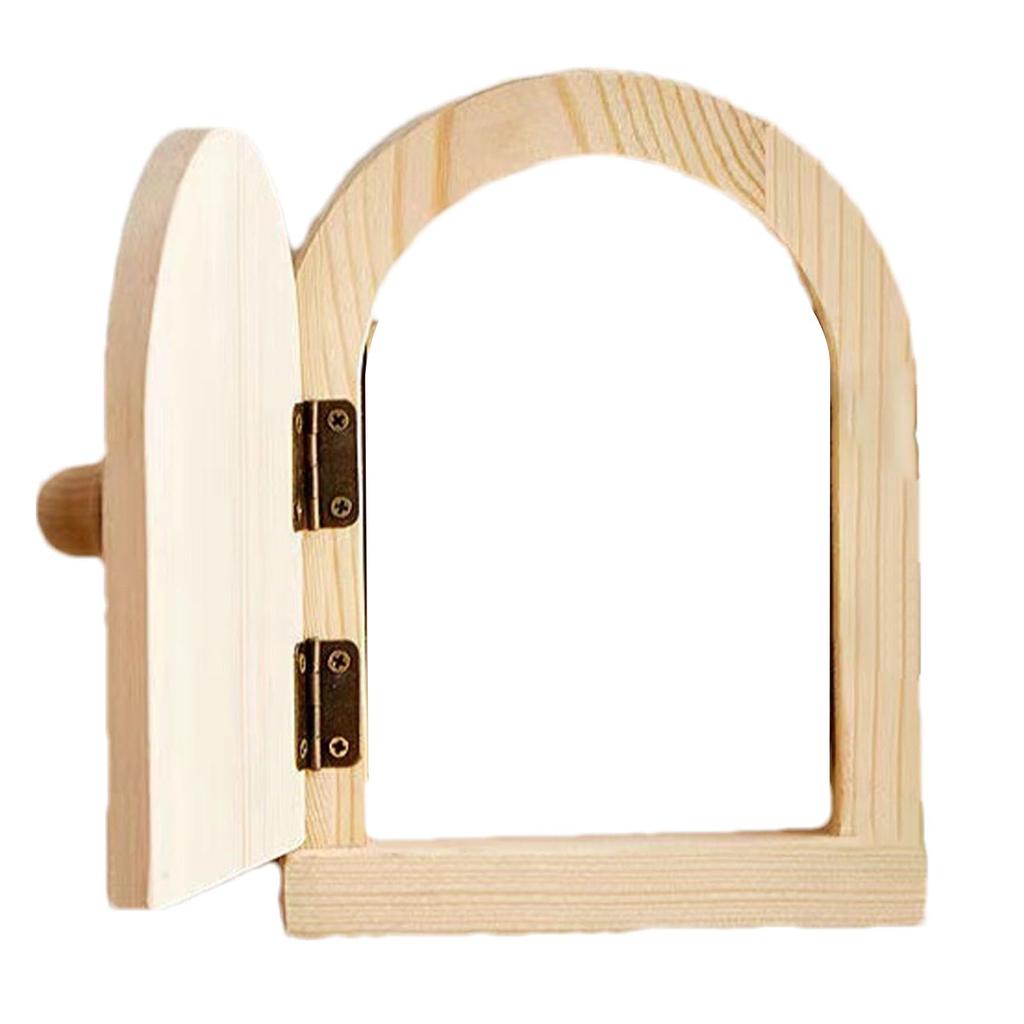 Wooden Switch Cover Outlet Protector Decorative Frame Wall Socket Safety Cover Anti Electric Touch Guard