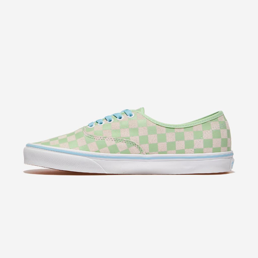 [Vans] Authentic - Checkerboard Pistachio Green, VN000D6GE2Y, 1010113076, Popular Korean Shoes