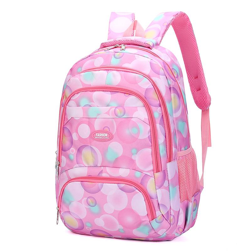 Plecak Kapsułowy z Nadrukiem Tkanina Oxford Oddychający Wsparcie Torba Szkolna na Laptopa Dzieci