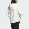 Adidas FW24 Softshell Hooded Modern Series Water-Resistant Warm Casual Long Sleeve Jacket Women Jackets Han-Jade-White JX6833