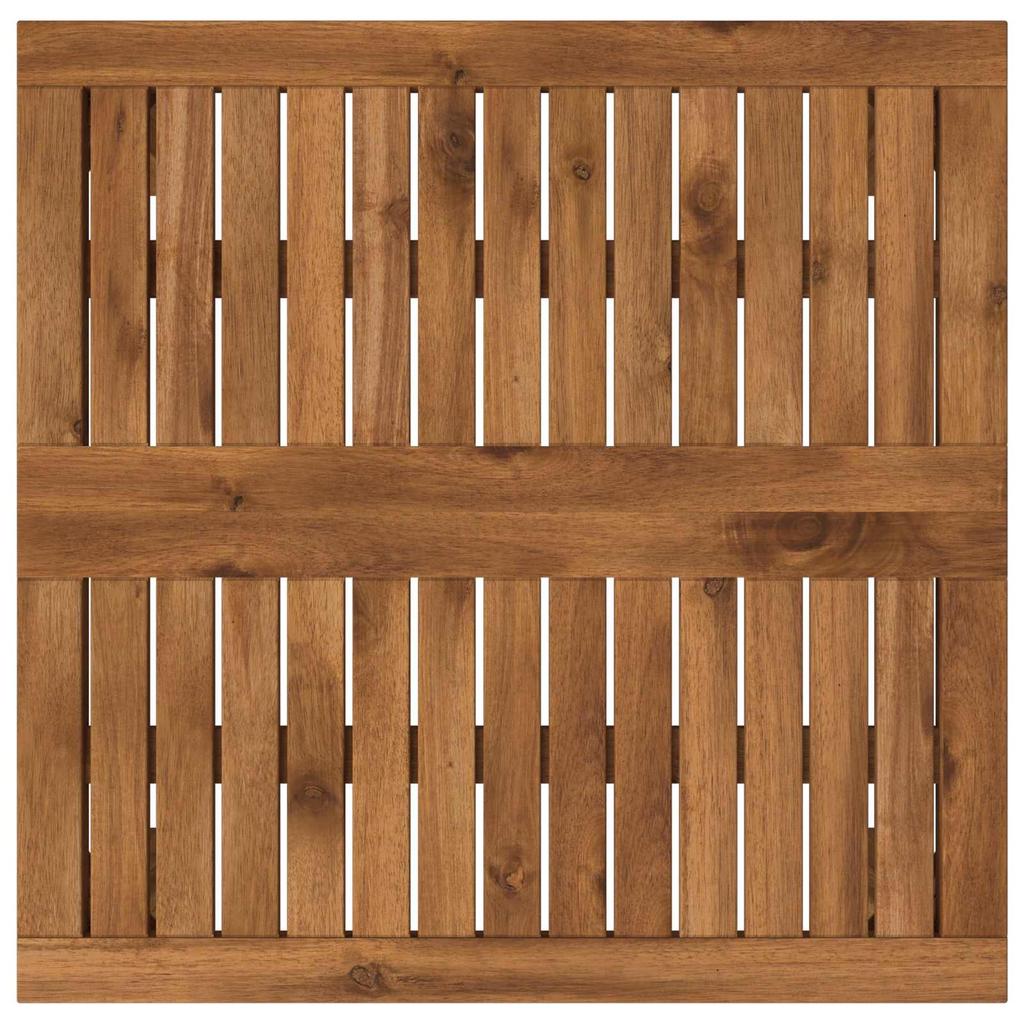 Coffee Table Natural 60 x 60.5 x 36 cm Solid Acacia Wood
