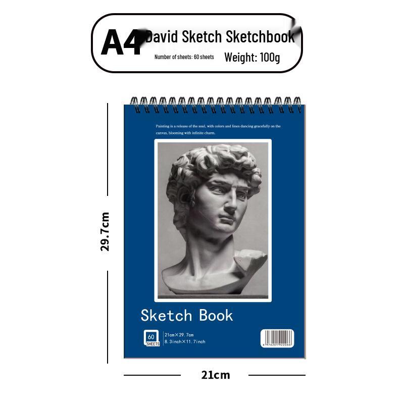 

Скетчбук для студентов-художников на заказ - Доступен в форматах А3/А4/А5 с вариантами для акварели и карандаша