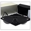 Polarized Sunglasses Men's Rimless Toad Glasses Sunglasses Driving Special Driving Glasses Metal Sunlight Glasses Women's Sunglasses