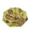 Van Gogh Oil Painting Automatic Umbrella Small Fresh Vinyl Umbrella Oil Painting Automatic Windproof Wind Resistant Sun Folding