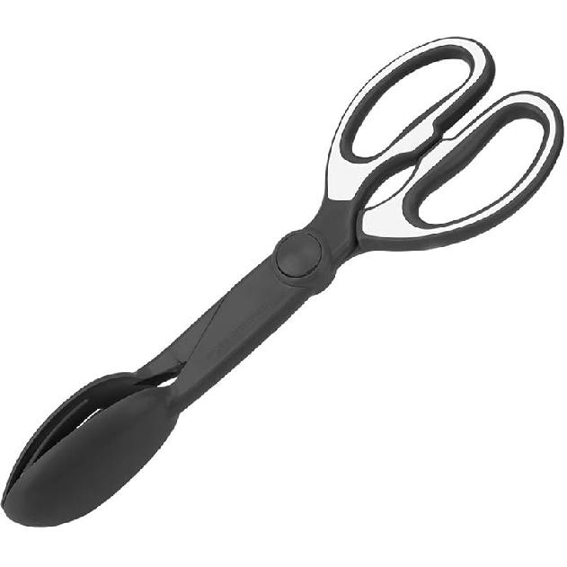 Pet Pooper Scooper, Poop Scooper Tongs Hold Design Dog Pooper Cleaner Durable with Three Bright Colors for Dogs for Cleaning Poo(Black)
