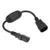 Power Extension Cable Switch IEC320 C14 Male To C13 Female 0.3 Meter Adapter Cable Power Supply Cord for Laptop Lamp