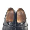 Rare Vintage JM Weston SYLVESTRE VINCENT Size 8D 26.0cm Wingtip Dress Shoes Black(USED)