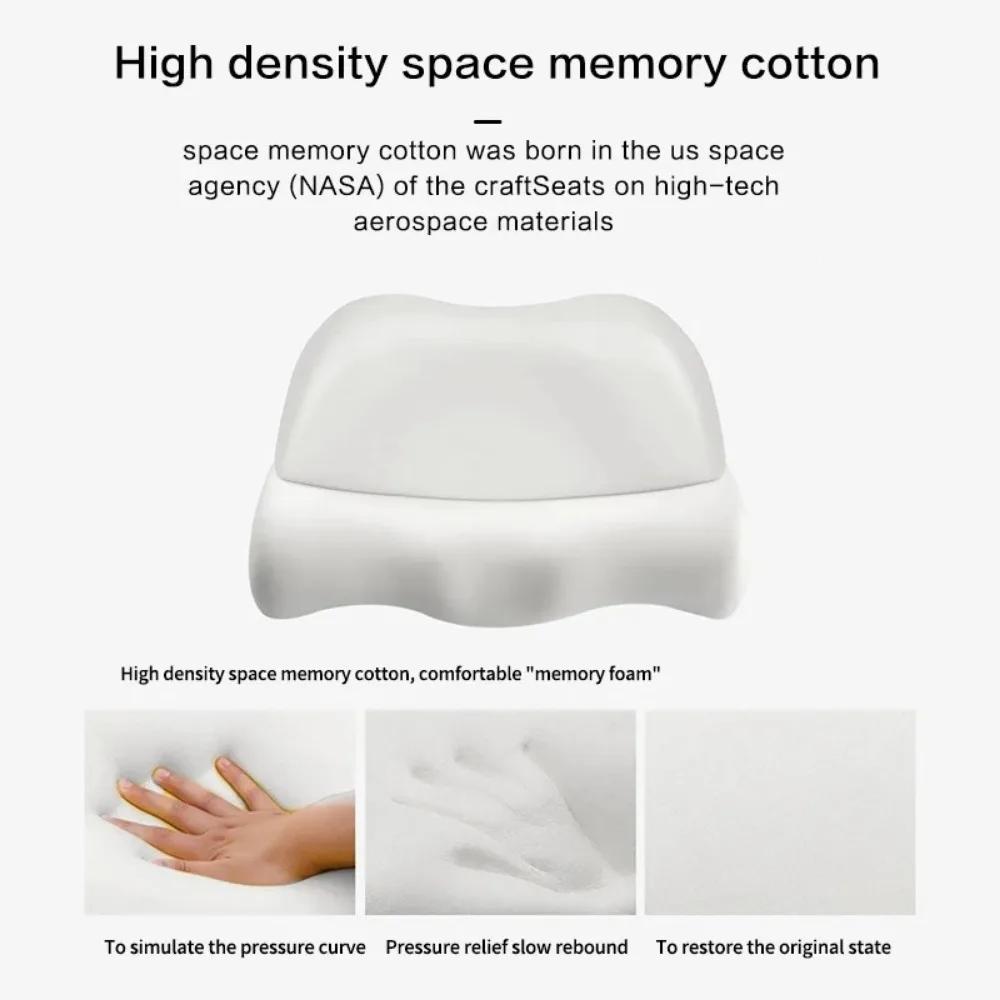 Traction Cervical Pillow Slow Rebound Memory Pillows and Multi-function Sleeping Artifact Neck Spine Anti Tractions Neck Pillow